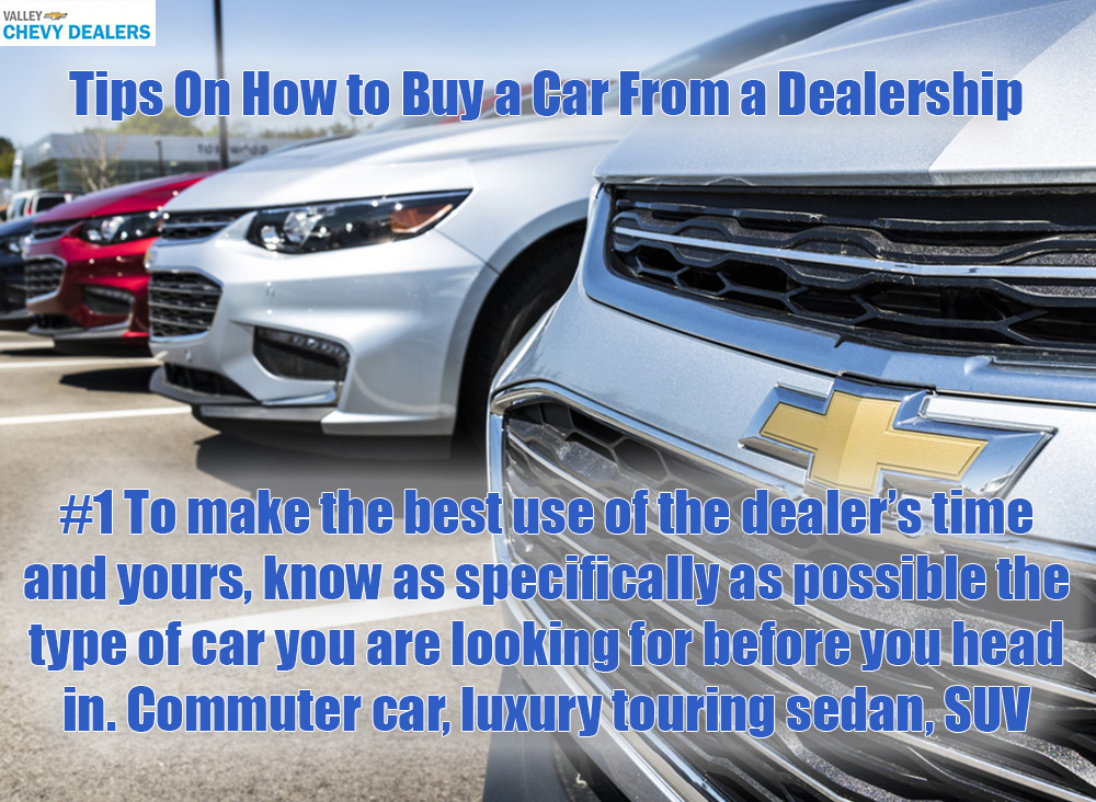 Valley Chevy in Phoenix: Tips on Buying a New Car From a Dealership - Research