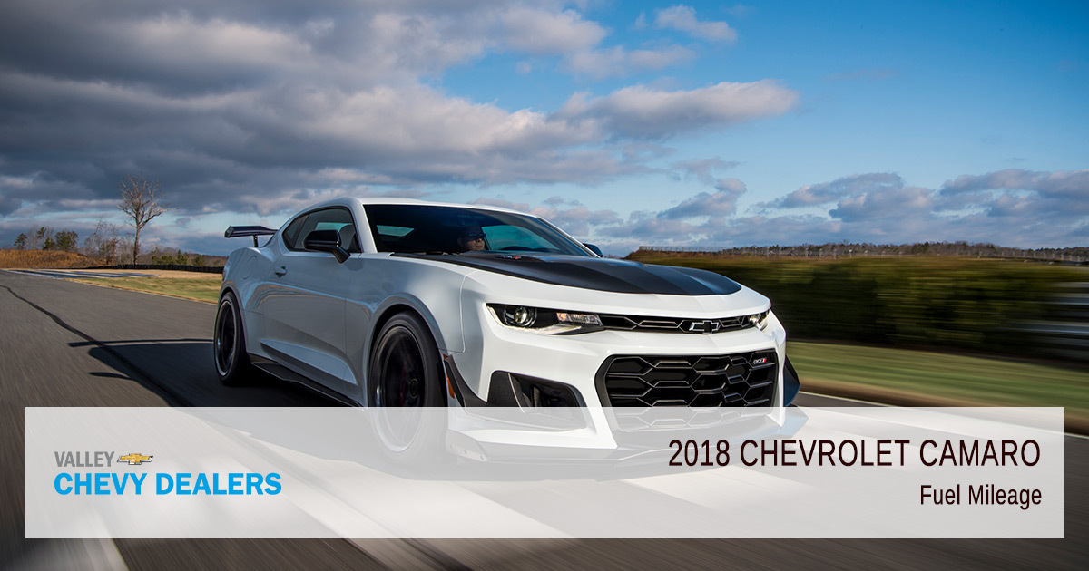 2018 Chevy Camaro Fuel Efficiency - Mileage