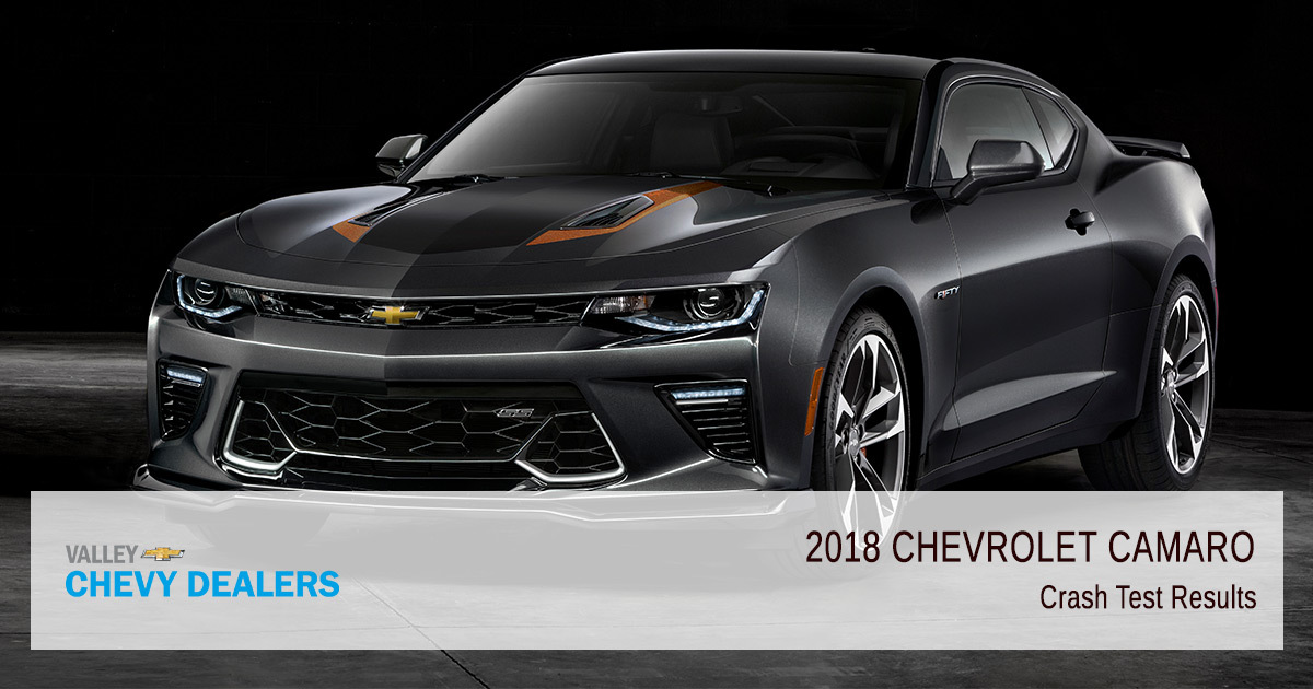 2018 Chevy Camaro Safety Rating - Crash Test