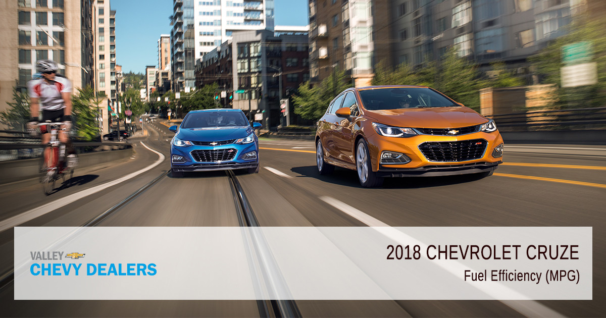 2018 Chevy Cruze Fuel Efficiency - MPG