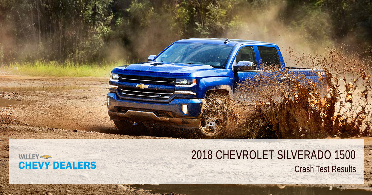 2018 Chevy Silverado 1500 Safety Rating - Test Results