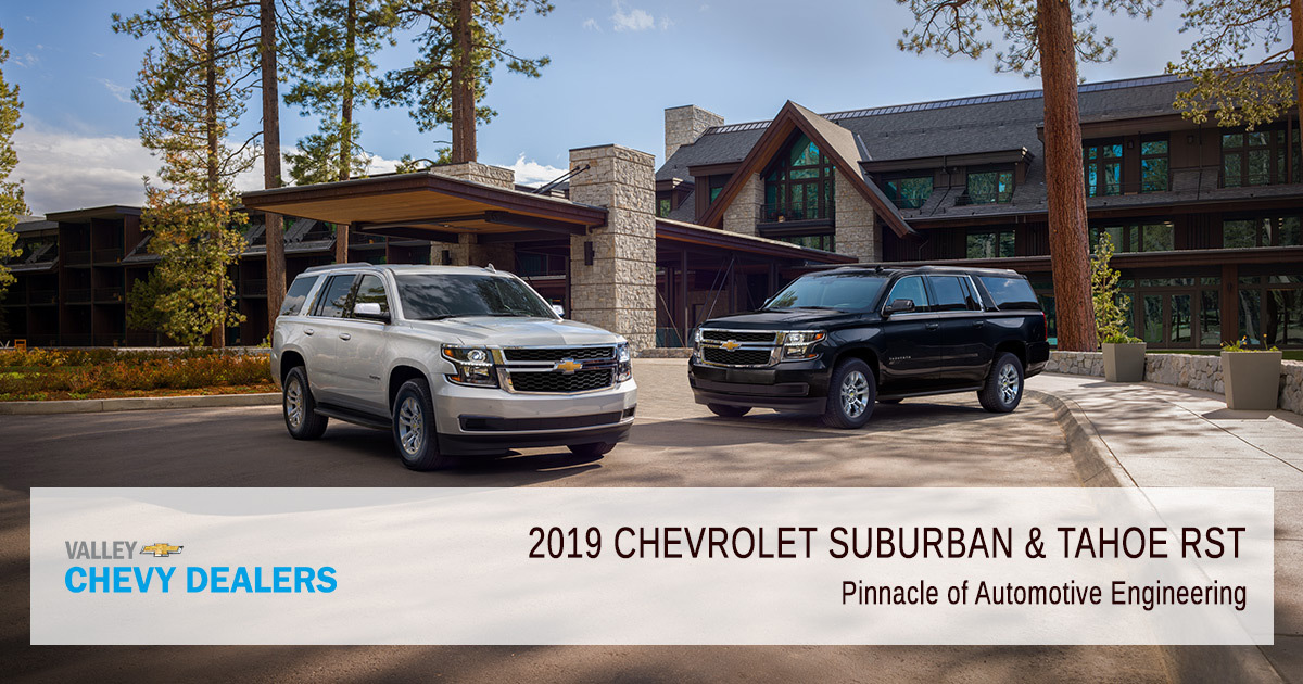 Valley Chevy - 2019 Chevy Tahoe & Suburban RST Engines - Pinnacle