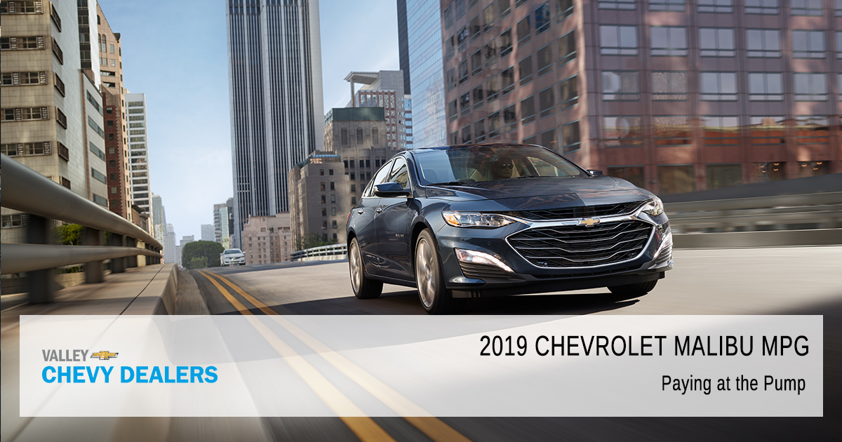2019 Chevrolet Malibu MPG (miles per gallon) | Valley Chevy 2019 Chevrolet Malibu MPG (miles per gallon) | Valley Chevy