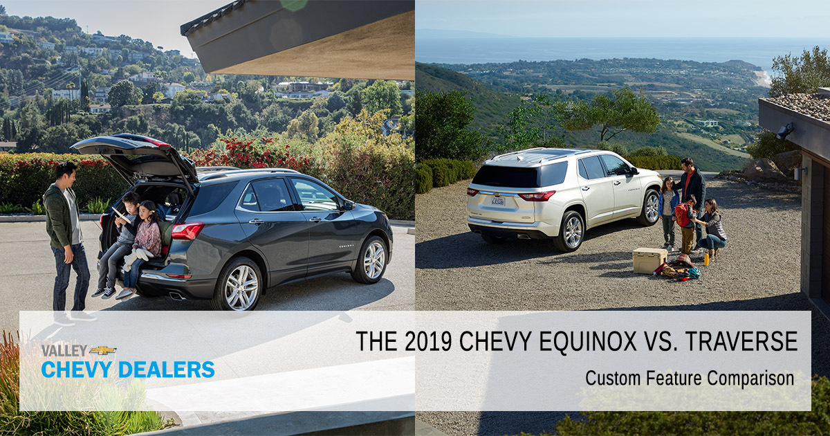 The 2019 Chevy Equinox vs. Traverse Valley Chevy