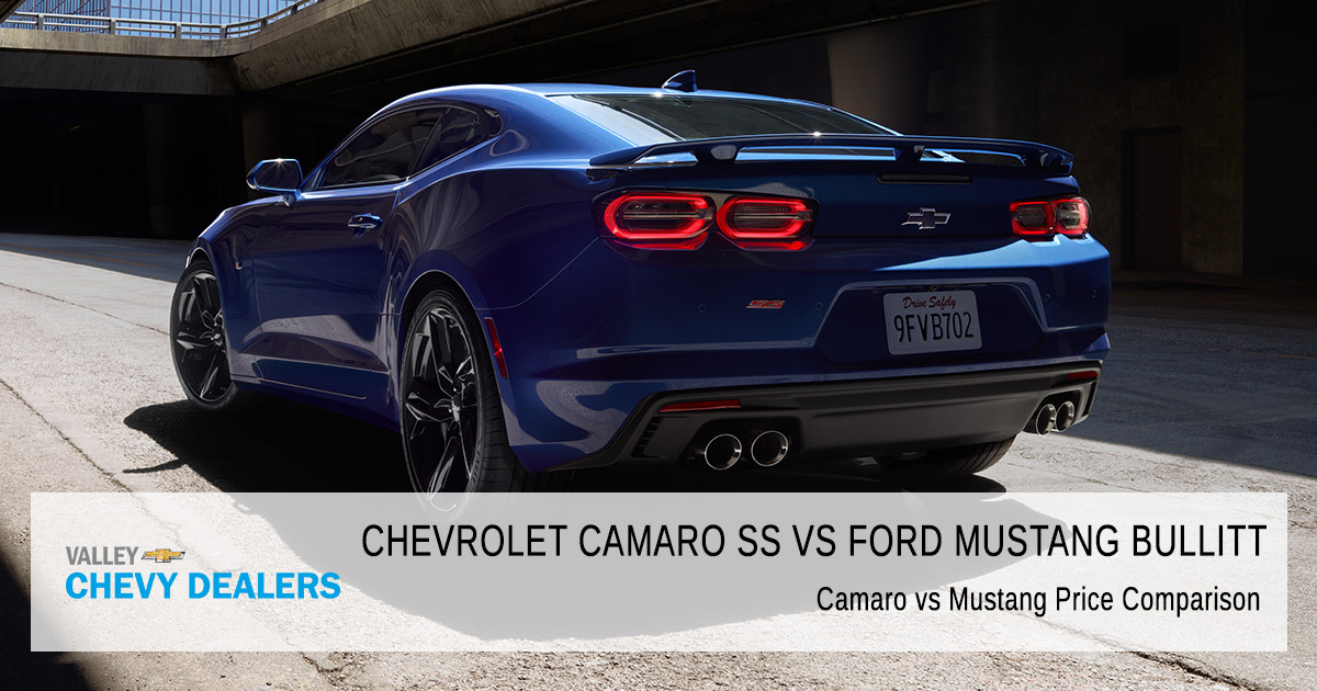 Chevrolet Camaro SS vs Ford Mustang Bullitt | Fénix | valle de Chevy