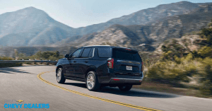 Valley Chevy Dealers showcasing the 2021 Chevy Tahoe