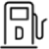 Diesel Pump Icon Outlined