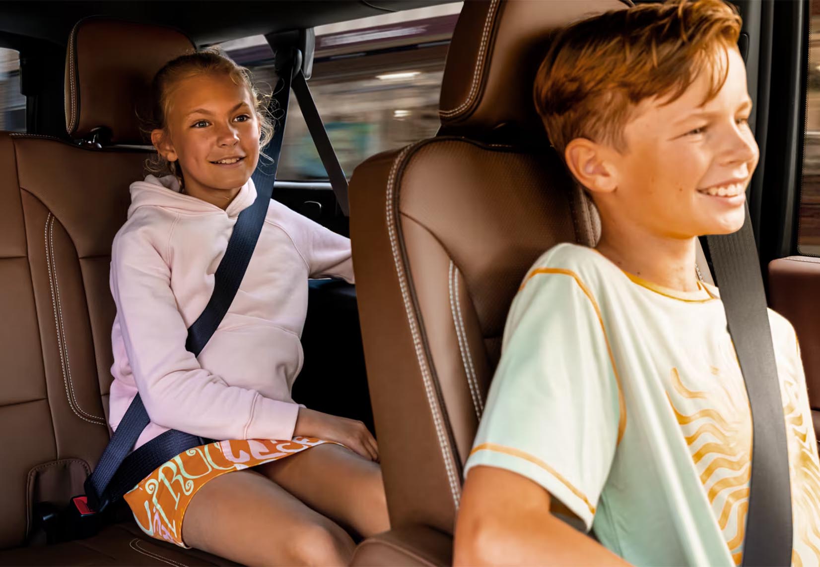50 50 26 Suburban Luxurious Interior with Room for Everyone interior of Suburban with kids
