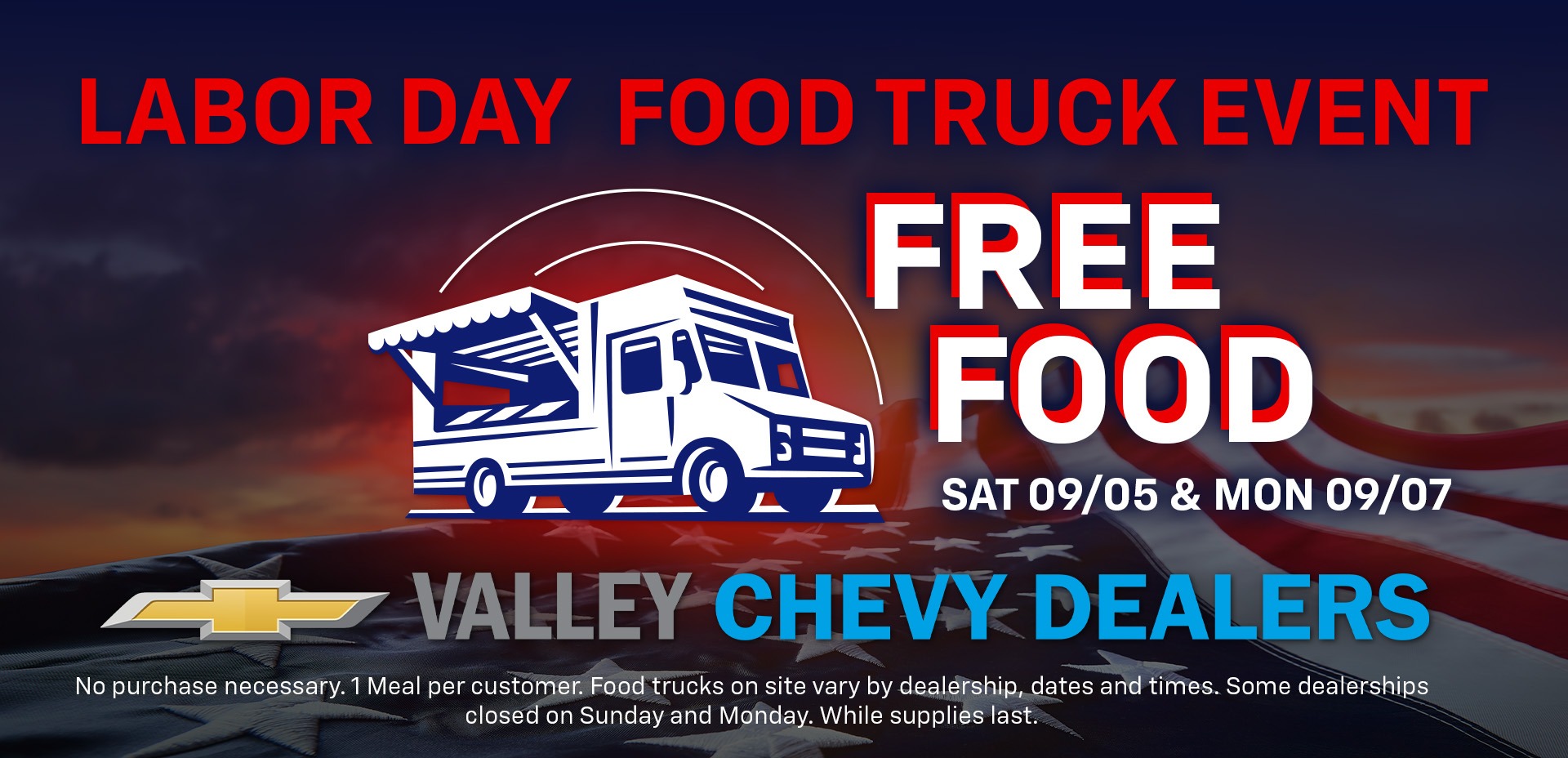Valley Chevy Labor Day Truck Event HOMEPAGE SLIDE ENG