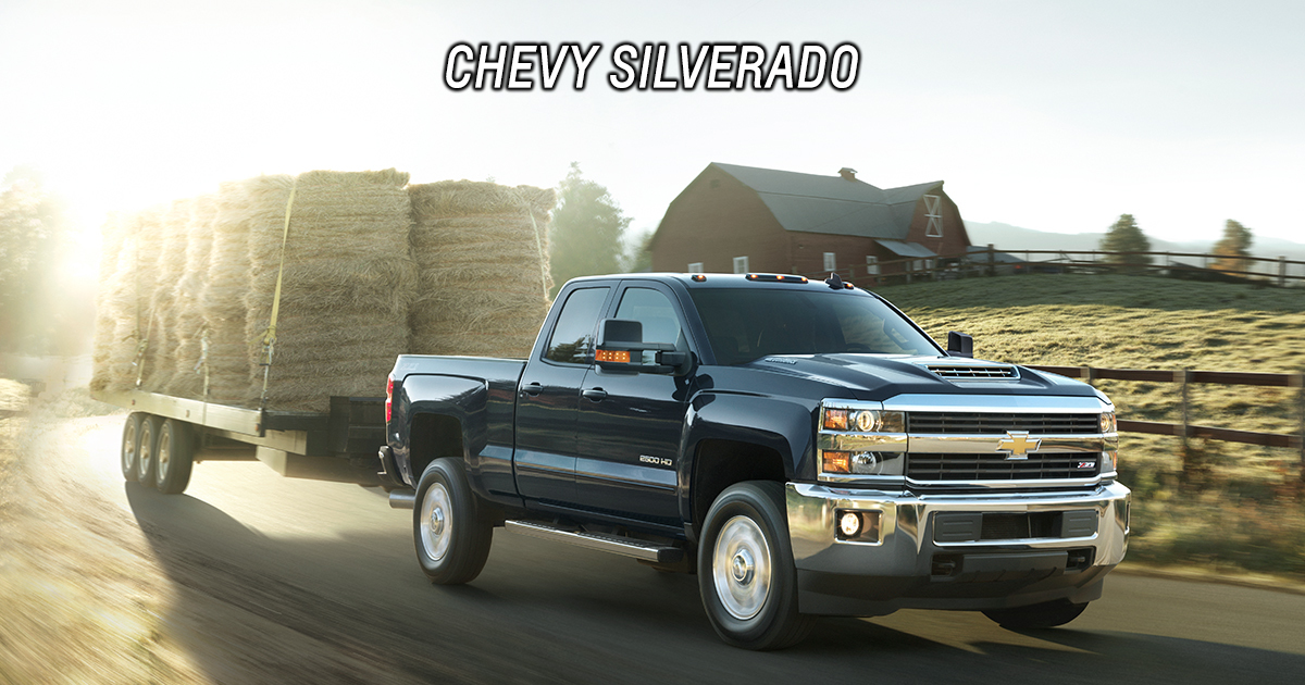 Valley Chevy 5 Trucks with the Best Towing Capacity