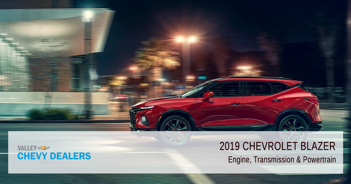 Introducing the 2019 Chevy Blazer - Engine Transmission