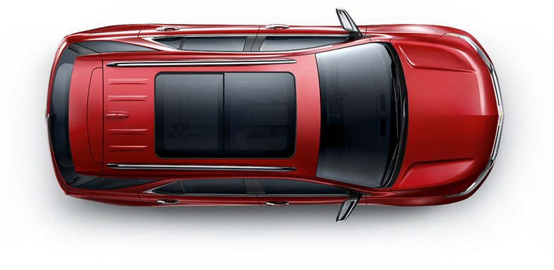 an overhead view of the all-new 2018 Chevy Equinox