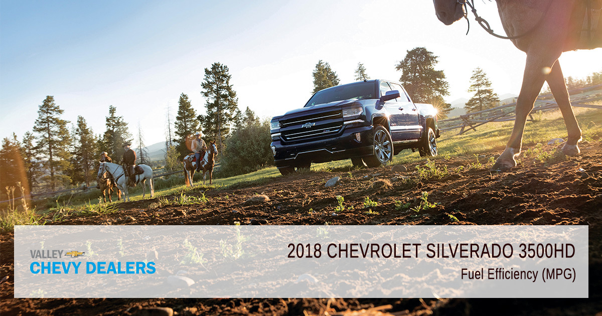 2018 Chevy Silverado 3500HD Fuel Efficiency & Gas Consumption - Fuel Efficiency