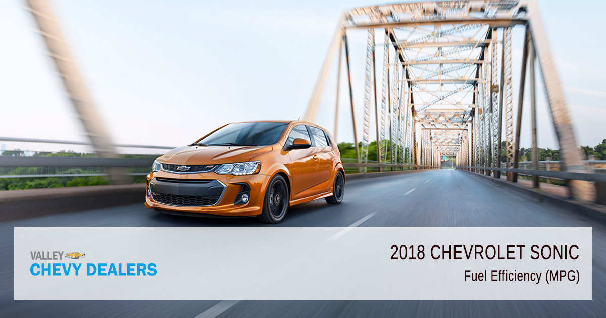 2018 Chevy Sonic Fuel Efficiency - MPG