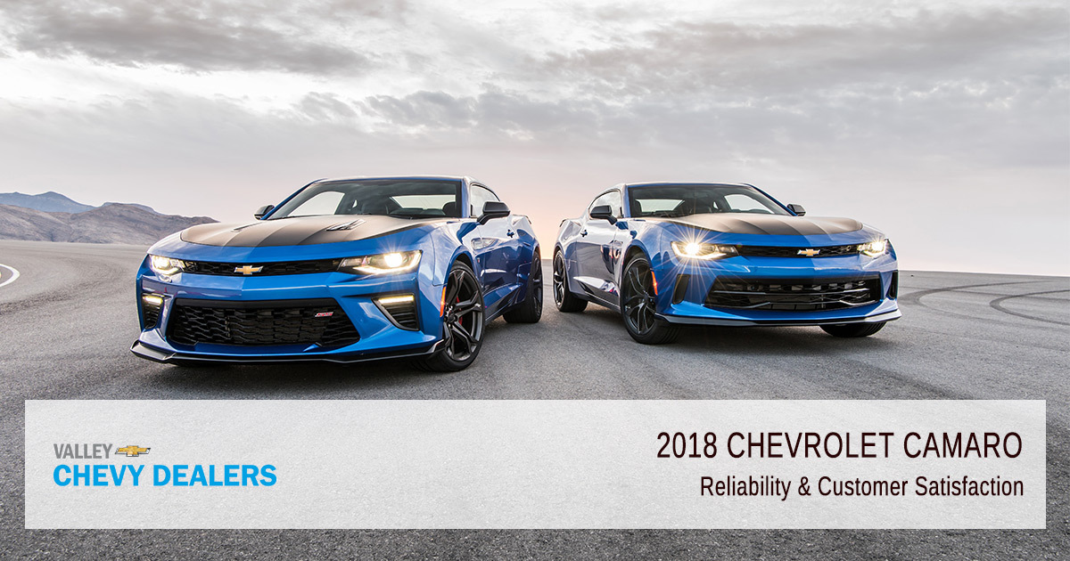 2018 Chevrolet Camaro Reliability & Satisfaction Ratings Valley Chevy