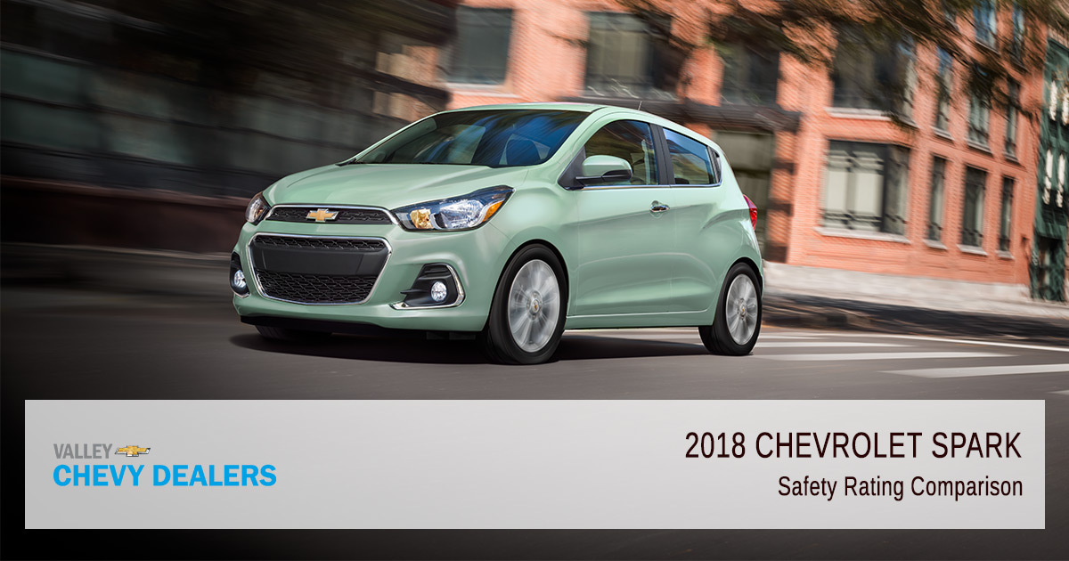 2018 Chevy Spark Safety Rating - Comparison