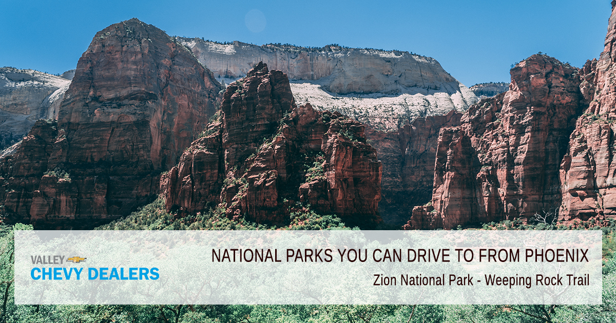 Zion National Park - Weeping Rock Trail