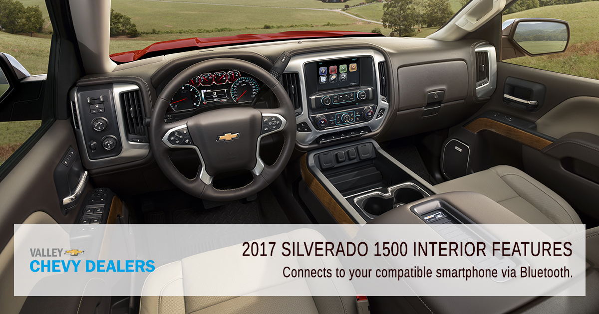 Valley Chevrolet - Silverado 2017 Interior Features - Convenience