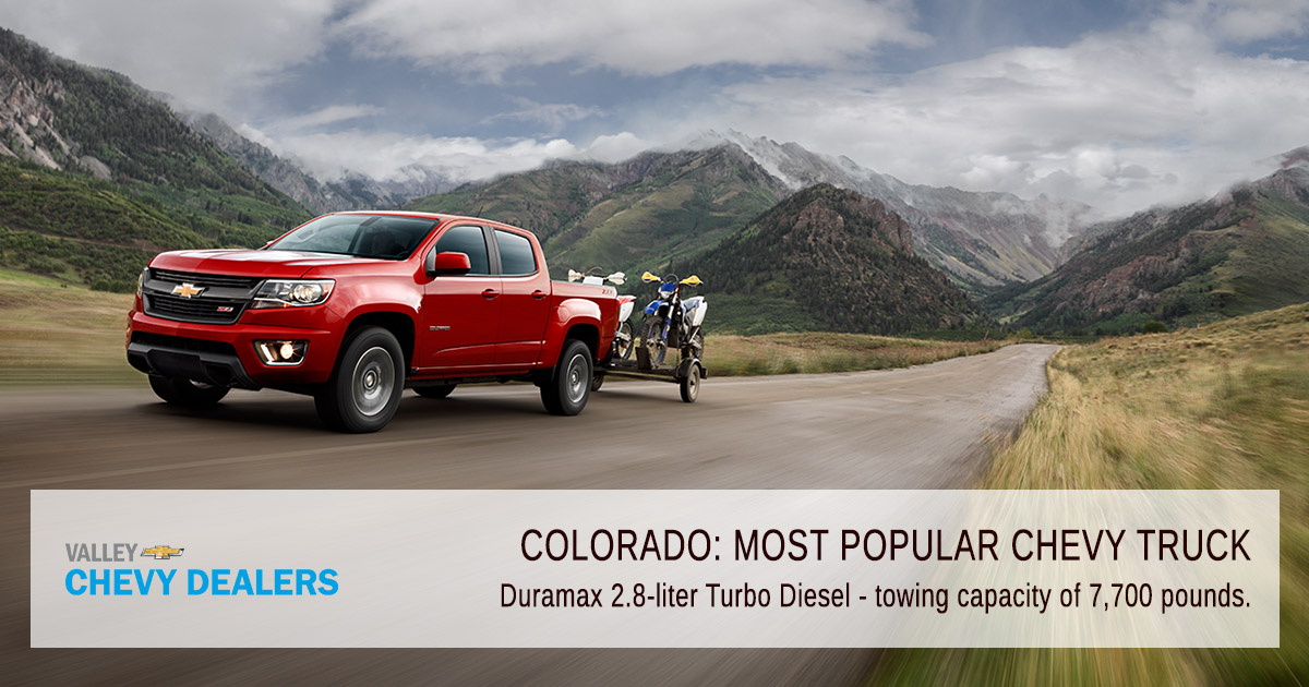 Valley Phoenix Chevrolet - What is the Most Popular Chevy Truck? - Towing