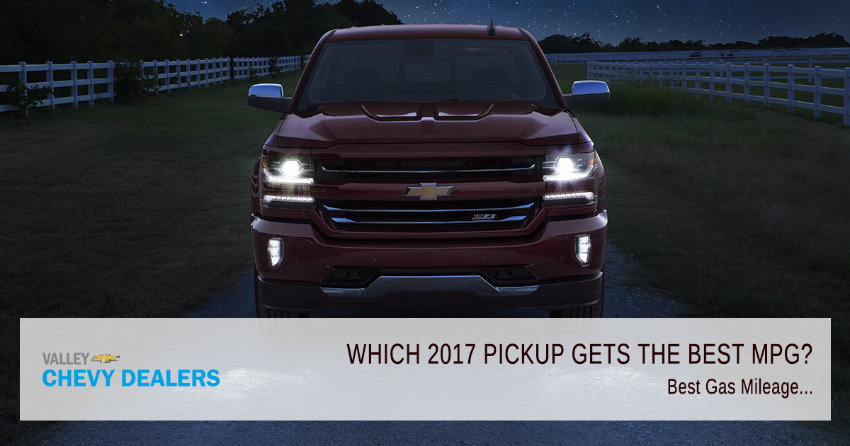 Valley Chevy - 2017 Chevrolet Silverado 1500 MPG & Fuel Economy: MPG