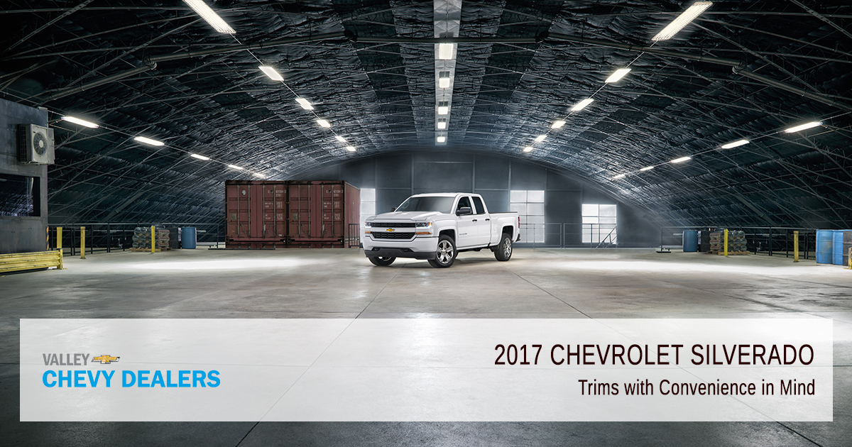 Valley Chevy - Phoenix - 2017 Silverado Trim & Body Power