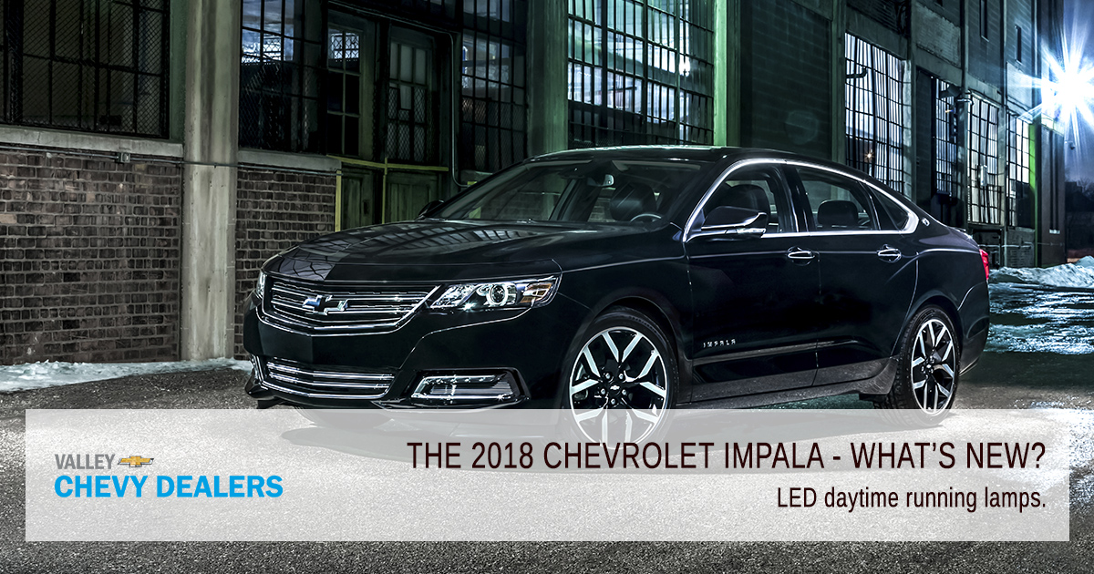 Valley Chevy PHX - 2018 Chevrolet Impala What's New? - LED Lights