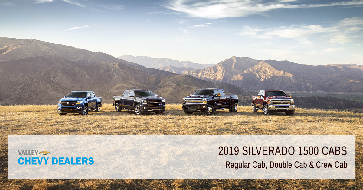 Valley Chevy - 2019 Silverado 1500 Revamped - Cab Options