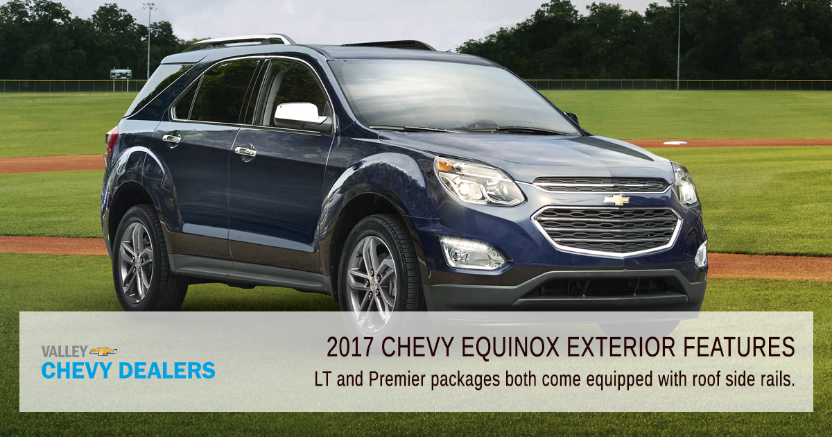 Valley Chevy Phoenix - 2017 Chevrolet Equinox Exterior Features: Roof Rails