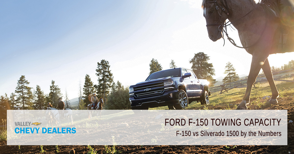 Valley Chevy - Ford F-150 Towing Capacity - By the Numbers