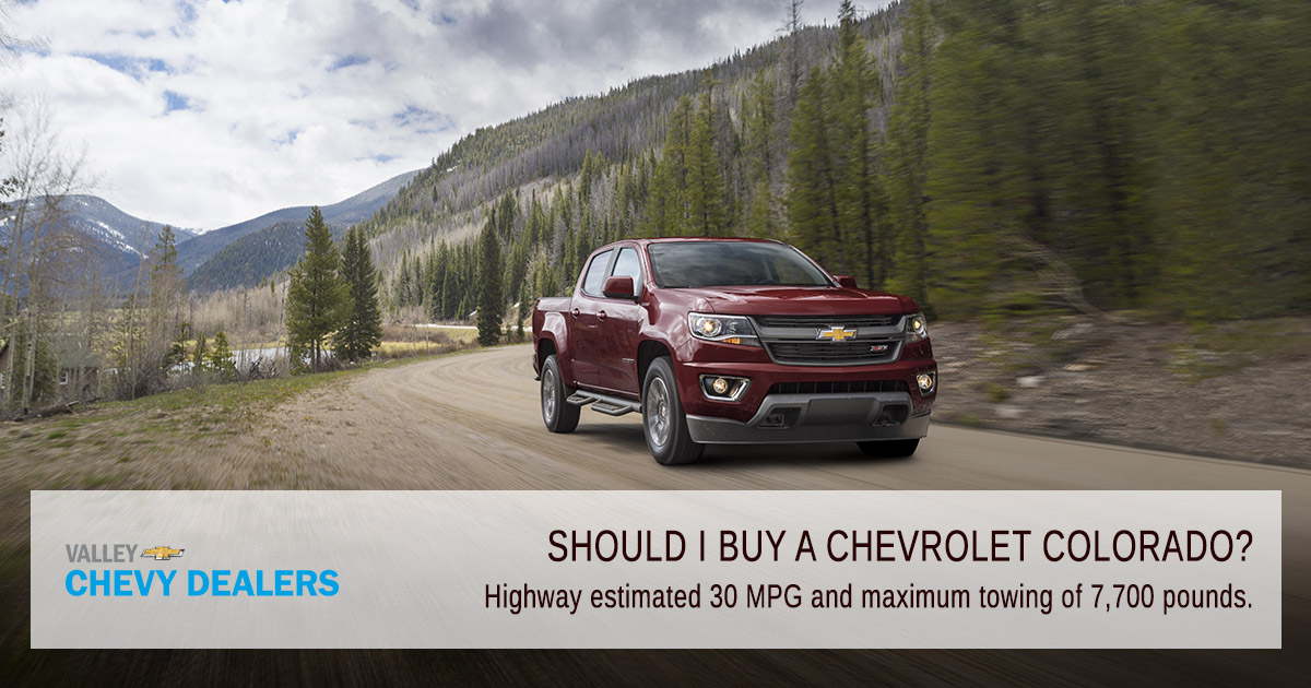 Valley Chevy - Pickup or SUV, What Should I Buy? - Colorado
