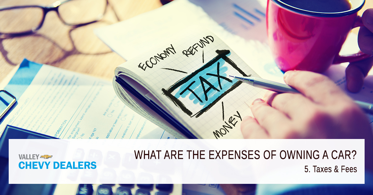 What are the Expenses of Owning a Car? - Taxes