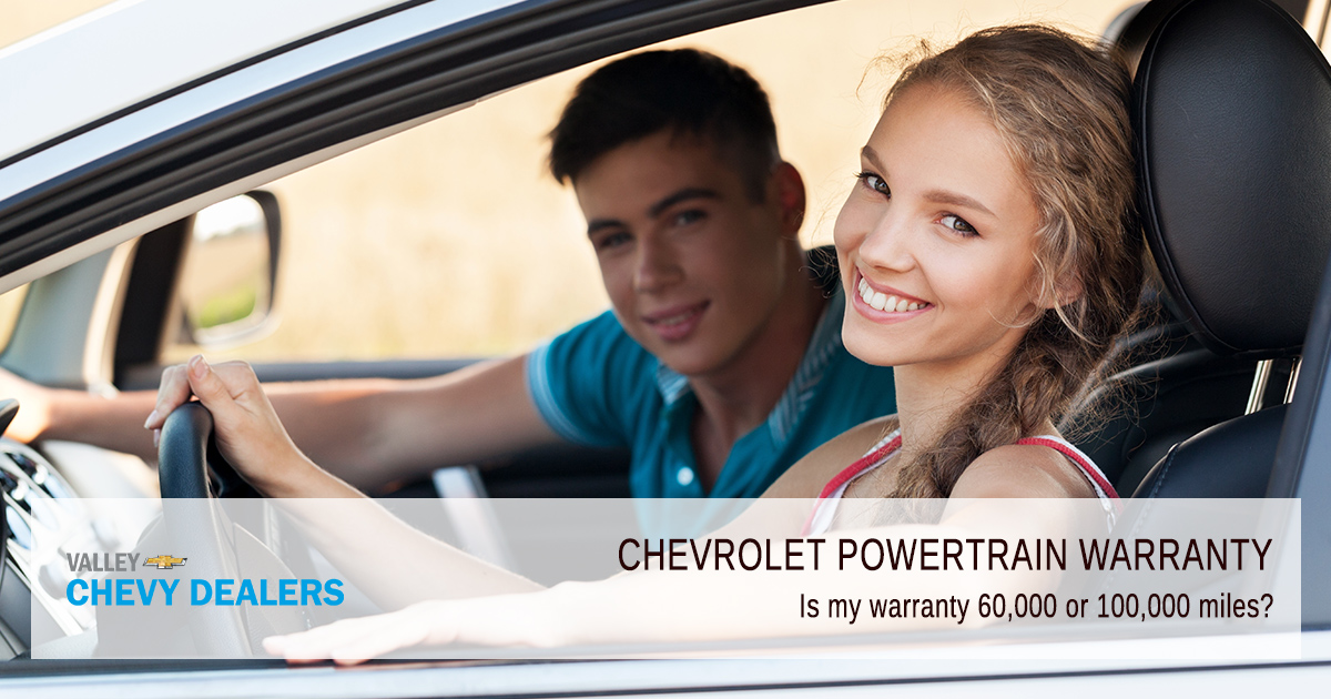 Valley Chevy - What Does a Chevrolet Powertrain Warranty Cover - 60k or 100k Warranty