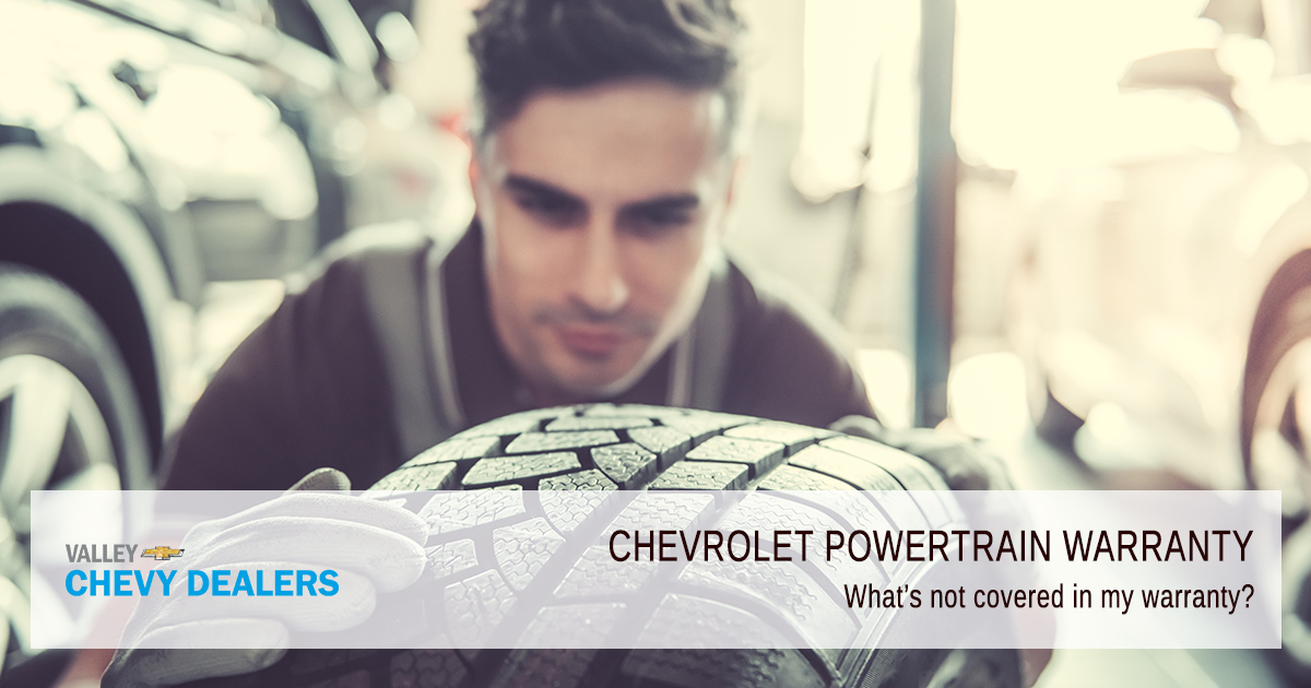 Valley Chevy - What Does a Chevrolet Powertrain Warranty Cover - What's Not Covered?