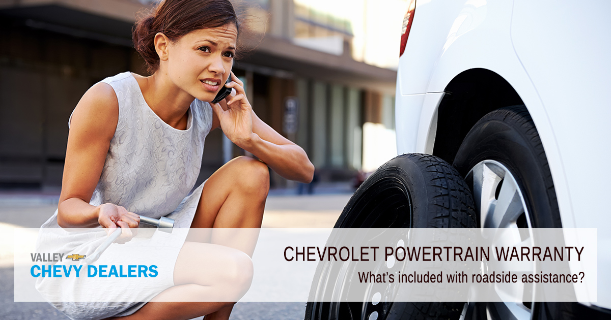 Valley Chevy - What Does a Chevrolet Powertrain Warranty Cover - Roadside Assistance