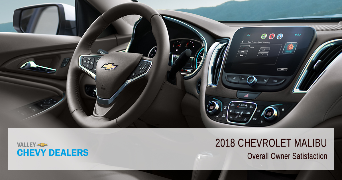 Valley Chevrolet - 2018 Chevrolet Malibu - Overall Reliability and Satisfaction